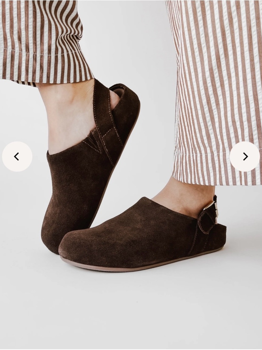 Matisse chocolate clogs